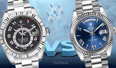 rolex sky dweller vs day date|Rolex Sky-Dweller thickness.